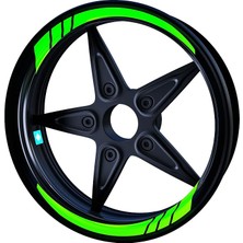 MSP Yeşil Moto Gp Iç Jant Şeridi Sticker