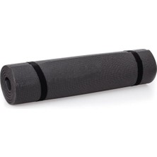 MSP mm Pilates Matı Yoga Matı Pilates Minderi Egzersiz Matı Siyah