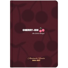 MSP Notebook 2026-2027 A5 Akademik Ajanda 15X21 cm - 17 Aylık Kiraz