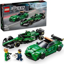 MSP Speed Champions Aston Martin Güvenlik Aracı ve AMR23 76925-9 Yaş ve Üzeri Çocuklar Için 2 Model Araç Içeren Yaratıcı Oyuncak Yapım Seti (564 Parça)