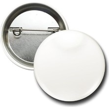 MSP Iğneli Rozet Toptan Uv Baskıya Uygun 58 mm (100)