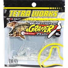 MSP Tetra Works Silikon Grapper 45MM. S503 Baby Shirasu Suni Yem