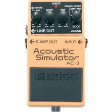 MSP Ac-3 Acoustic Simulator Compact Pedal (Yeni Ürün)