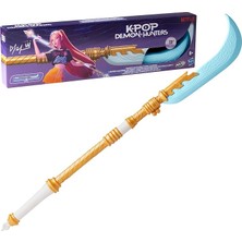 MSP Kpop Iblis Avcıları Mira'nın Kavisli Ay Kılıcı, Köpük Bıçak, 91 Cm, Çocuklar Için Nerf Oyuncak Kılıç Hediyeleri, 6 Yaş ve Üzeri