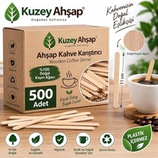 MSP Ahşap Çay Kahve Karıştırıcı 500 Adet