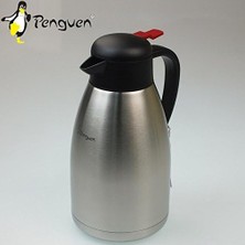 MSP 1200B Çift Katlı Çelik Termos 2 Litre Çay Termosu