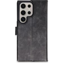 Store Samsung Galaxy S24 Ultra Kılıf Trend S Plus Kapaklı Kılıf - Siyah