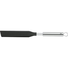 MSP Profi Plus Krep Spatulası, 33 Cm, Krep ve Pankek Çevirici, Cromargan® Yüksek Kaliteli Paslanmaz Çelik, Plastik, Bulaşık Makinesinde Yıkanabilir
