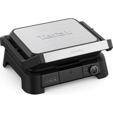 MSP Tefal Supergrill 3in1 4 Porsiyon Kapasiteli 2000 Watt Barbekü Izgara ve Tost Makinesi - Inox
