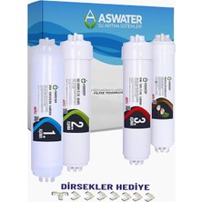 MSP Aura Cebilon Silver, Platinium ve Plus Modelleri ile Uyumlu Inline 4 Aşamalı Filtre Seti