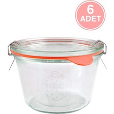 MSP 370 ml Mold Kısa Kavanoz (6 Adet) 741