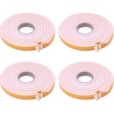 MSP Pencere Sünger Bandı Rüzgar Önleyici Izolasyon Bant, 19MM x 9mm x 2.5mt (4)