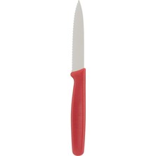 MSP 5.0631 8cm Tırtıklı Soyma Bıçağı, Paslanmaz Çelik