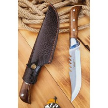 MSP Sap Outdoor Kamp Bıçağı Çakısı Piknik Bıçak Çakı Mutfak Şef Bıçağı Kılıflı Kmp-01