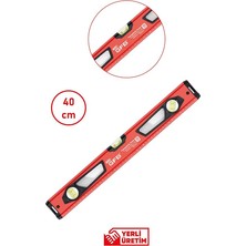 MSP 5520 Mıknatıslı Profesyonel Su Terazisi 40 cm | Hassas Ölçüm, Manyetik ve Dayanıklı Gövde