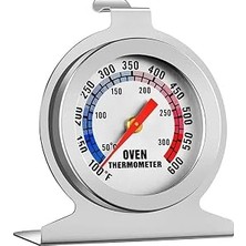 MSP Içi Termometre, 0-300°C, Çelik Gövde, Hassas Isı Kontrolü, Gri, Analog Gösterge, Gıda Teması Onaylı