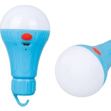 17956 V08 Mıcro USB Girişli Askılı Şarjlı Ampul