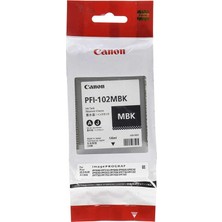 Canon PFI-102MBK-0894B001 Mat Siyah Orijinal Kartuş