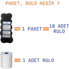 X30 Tr Yazarkasa Rulosu ( 1 Paket - 10 Adet ) - 40MM - Tekli Paket