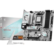 Pro B840M Gamıng Plus WIFI6E Ddr5 HDMI Pcıe 16X V4.0 Am5 Matx
