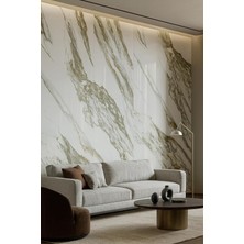 Dekor Kendinden Yapışkanlı Mermer Desenli Pvc Karo Panel Banyo, Wc, Mutfak PW202-01 Gri-Sedef 30 x 60