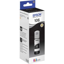 Epson 106-C13T00R140 Foto Siyah Orijinal Mürekkep