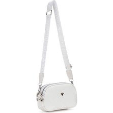 Sannora Bags Kadın Omuz ve Çapraz Askılı Çanta Yumuşak Dokulu 3 Bölmeli Günlük Şık Kol Çantası