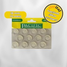 Merfi Store Okyanus Yapışkanlı Silikon Ses Stoperi, 18MM 5'li Paket