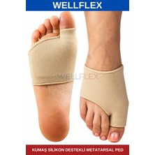 Medikalcim Metatarsal Ped Kumaş Kaplı Silikon Destekli Bedensiz - 1 Çift