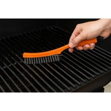 Profesyonel Tel Fırça, Ergonomik Saplı, Çelik Tel, Metal Yüzey Temizleyici, Pas Sökücü, Boya Vernik Kazıyıcı, El Tipi Temizlik Aleti, Yapı ve Hırdavat Kullanımına Uygun, Dayanıklı Fırça