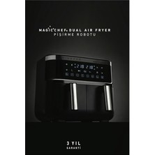 KYF32 Magıcchef Plus Dual Air Fryer Pişirme Robotu