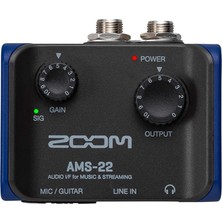 Ams-22 Ses Arabirimi, 1 Xlr/trs Girişi, Stereo Hat Girişi, 2 Çıkış, Geri Döngü, Doğrudan Izleme, Veri Yolu ile Çalışan, Pc, Mac, Ios ve Android'de Kayıt ve Akış Için