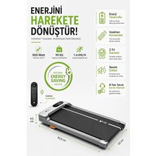 Merfi Store Flat Koşu Bandı 34X79 cm Minimal Yürüyüş Bandı Uzaktan Kumandalı & Eğimli