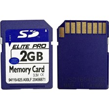 GB Sd Hafıza Kartı Fotograf Makinaları Için 2 GB Elite Pro Sd Hafıza Kartı