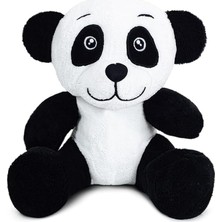 Hediyesi Tavşan 20-25 cm Figürlü Pelüş Ayıcık, 20 cm Teddy Bear,sevgiliye Hediye,ayı Teddy,plush Toys, (Panda)