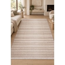 Ally Carpet Plumo Enso Vizon Beyaz Özel Ölçü Yumuşak Konforlu Robot Süpürge Uyumlu Kolay Temizlenebilir Polyeste