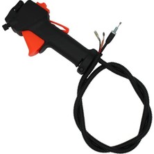 Motorlu Tırpan Sırt Model Gaz Tetik Komple Set Cg/bg 430-520 Gaz Kolu Tırpan Yedek Parça Aksesuar