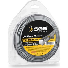 Çim Biçme Tırpan Misinası - Kare - 3.0 Mm. - 45 Mt.