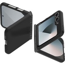 Galaxy Z Flip 7 Fe/z Flip 6 ile Uyumlu Kılıf Ultra Hybrid Pro Sararmaya Dayanıklı Mat Gri Şeffaf Kapak - ACS07835 (Spigen Tr Garantili)