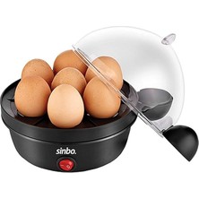 SEB-5803 Yumurta Pişirme Makinesi, 7 Yumurta Kapasiteli, Otomatik Kapanma, ‎350 W, Çok Renkli, Standart