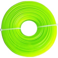 Köşe Tırpan Misina Sarı Çim Ot Biçme Kesme Makine Ipi 3.3mm 45MT