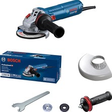 Professional Gws 12-125 S Avuç Taşlama Makinesi-Devir Ayarlı (1.200 W, Disk Çapı: 125 Mm, 2.800-11.000 Dev/dak)