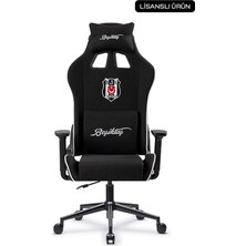 Beşiktaş Goal Siyah Kumaş Lisanslı Oyuncu Koltuğu