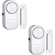 Kapı ve Pencere Alarmı, Manyetik Ev Güvenlik Alarm Cihazı, Yüksek Sesli Hırsızlık Önleyici, Pilli Kolay Montajlı Alarm Sistemi, Ev Ofis Karavan Kapı Pencere Alarmı (Modern, Adet, 2)