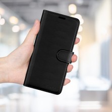 Skygo Tecno Pova Neo 4 Kartlıklı Cüzdan Kılıf (Deluxe Wallet Case) Siyah