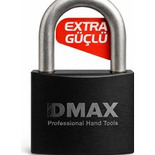 Güçlü Çelik Asma Kilit Profesyonel Güvenlik Kilidi, Heavy Duty Metal Padlock, Dayanıklı Paslanmaya Dirençli Gövde, Kapı Depo Garaj Bahçe Dolap Konteyner Zincir Sandık Için (38MM)