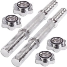 Kısa Bar Krom 35 cm 2 (Adet) Lyt - 12 Krom Tek Ebat Unisex