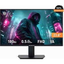 Merfi Store Edge EF18 23.8" 180Hz 0.5ms Hdmı+Dp Fhd Va Panel Gaming Monitör