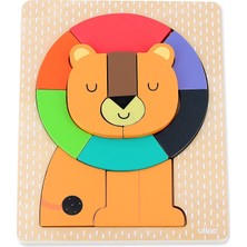 Merfi Store Lion Wooden Puzzle Aslan Ahşap Puzzle Andy Westface