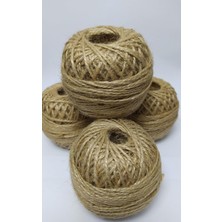 Merfi Store Jüt Kırnap Ipi 100GR/100 M. Jüt Ipi, Kırnap Ipi, Kendir Ipi, Keten Ipi, Hasır Ip, Süsleme Hobi El Işi Süsleme Jüt Ip